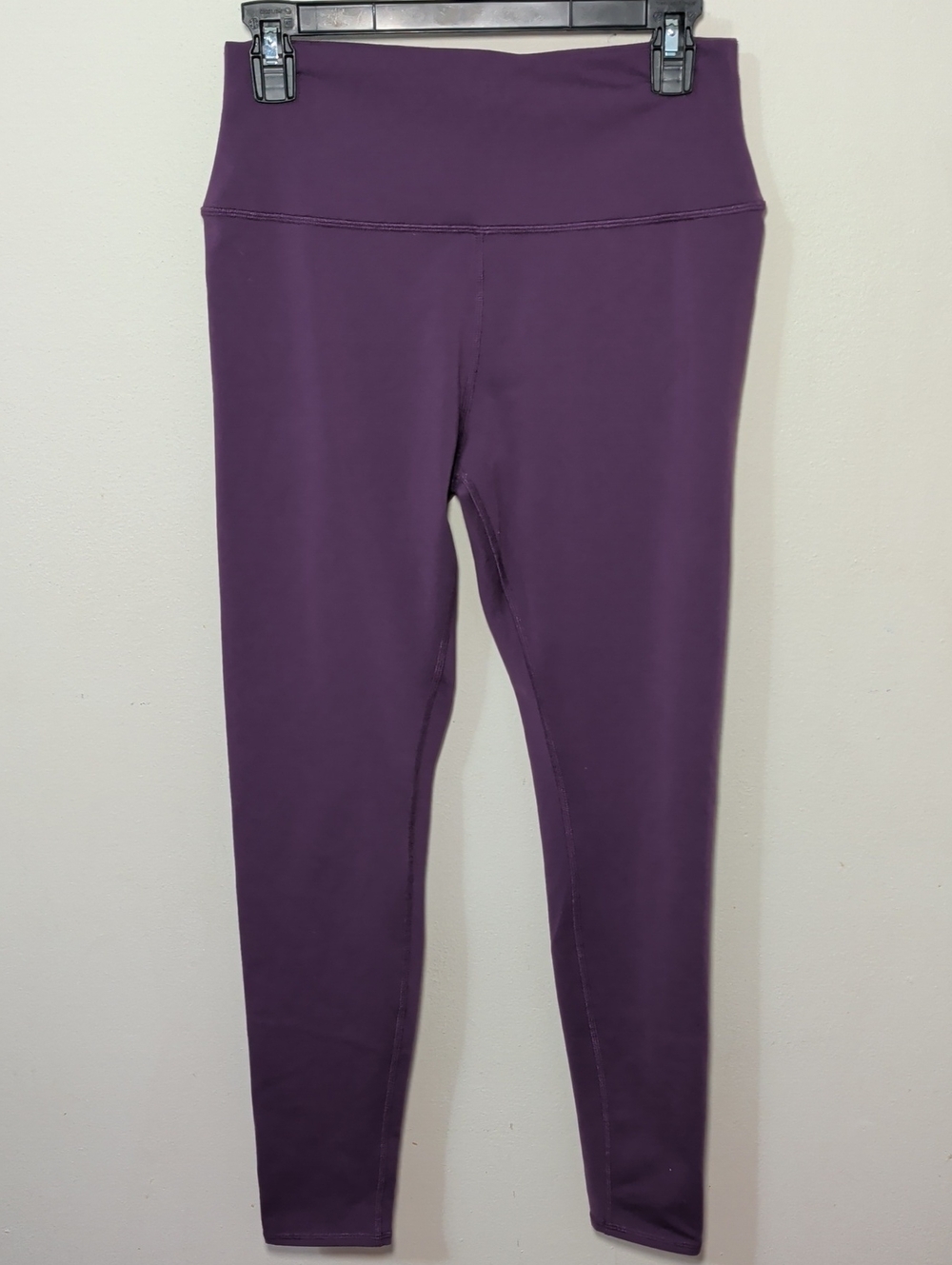 Alo High Waist Airbrush Leggings Eggplant Purple Gym Workout Yoga Women's Size L